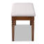 Polyester Blend Upholstered Bench-1615121031-1615121024