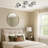 Metal Body Glass Cap 6 Lights Semi-Flush Mount-1967142246