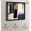 Décoration murale moderne bleue «Quietude I Shadowbox» par Art Remedy-115123557-115123550