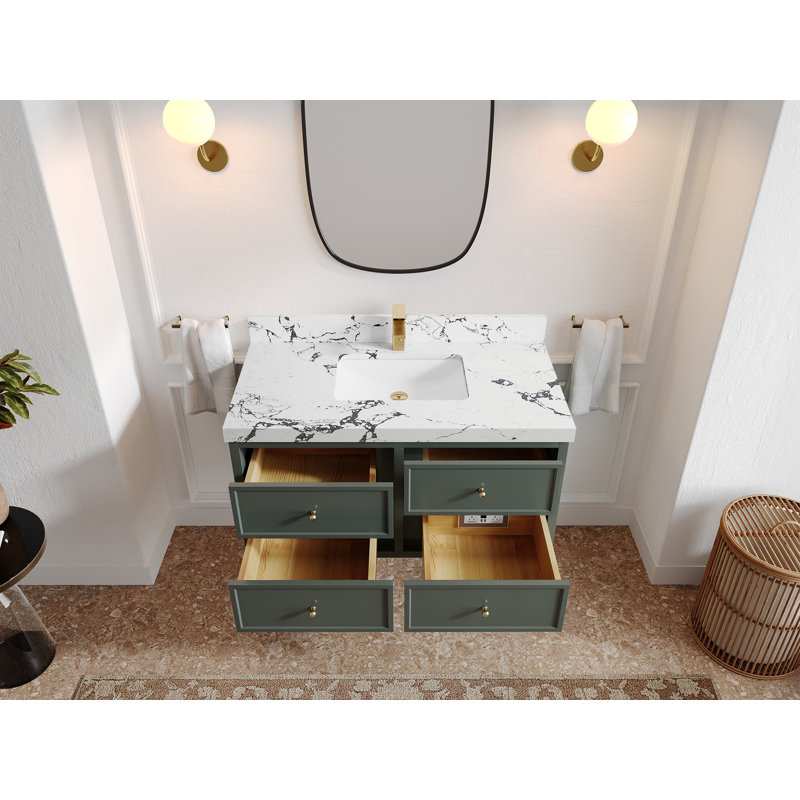 Meuble-lavabo simple 42 po Roswell