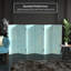 Wiens Turquoise Art Canvas Folding Screen-1388267309