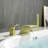 2 Handle Deck Waterfall Faucet with Diverter-93831700