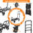 2-In-1 Folding Hand Truck Dolly Cart With 330 Lbs Capacity - Retractable Handle, Convertible Design