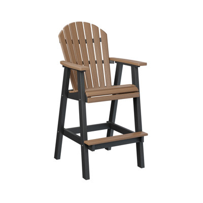 Comfo Back Outdoor Bar Stool
