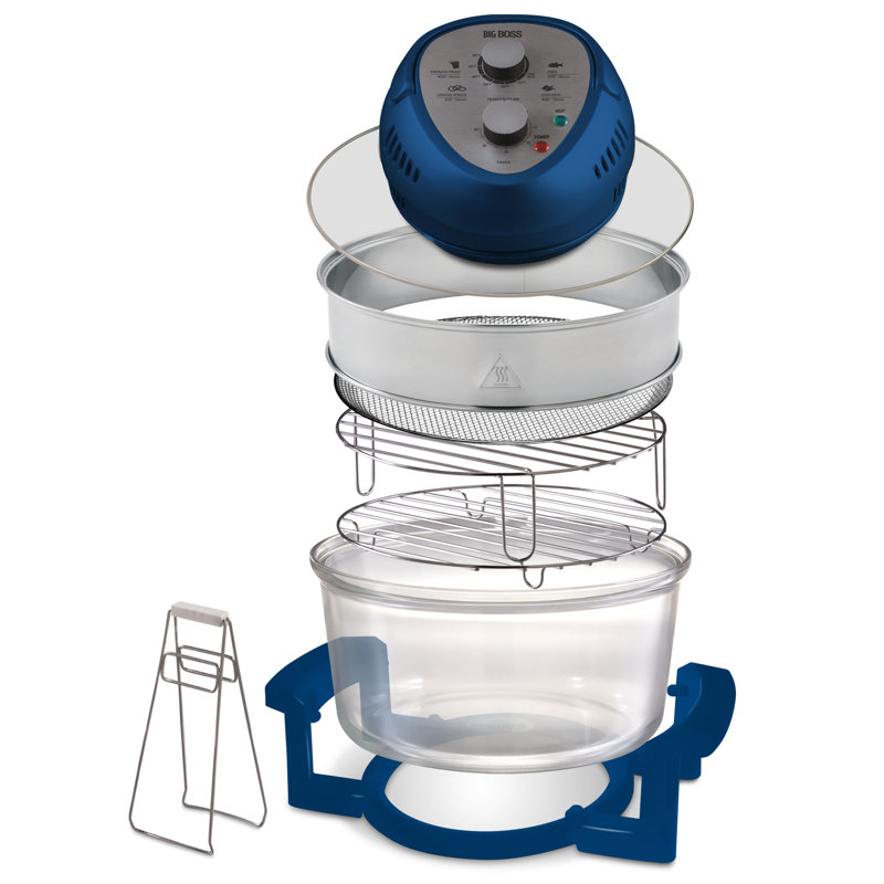 Granitestone 16-Quart Oil-Less Air Fryer & Countertop Oven, Blue