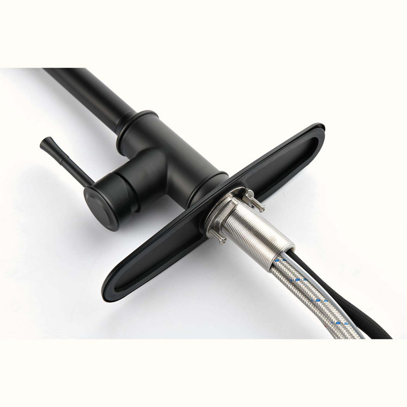 HOOSENG Pull Down Touch Kitchen Faucet, Matte Black