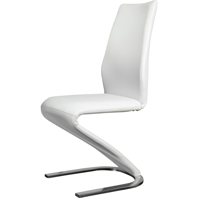 Ayleth Upholstered Dining Chair, White