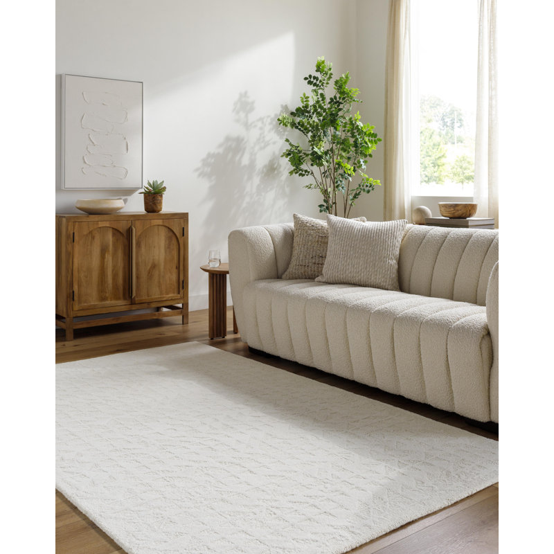 Tapis fabriqué à la main Rize, Rectangle 9 pi x 12 pi