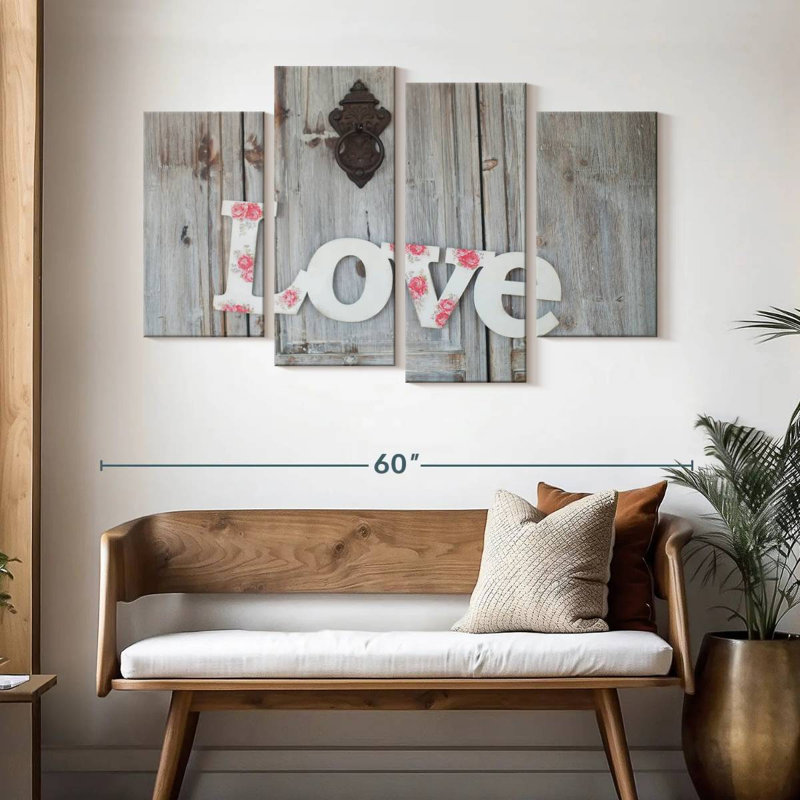 Lovely Door Decor, H 32 po x l 52 po