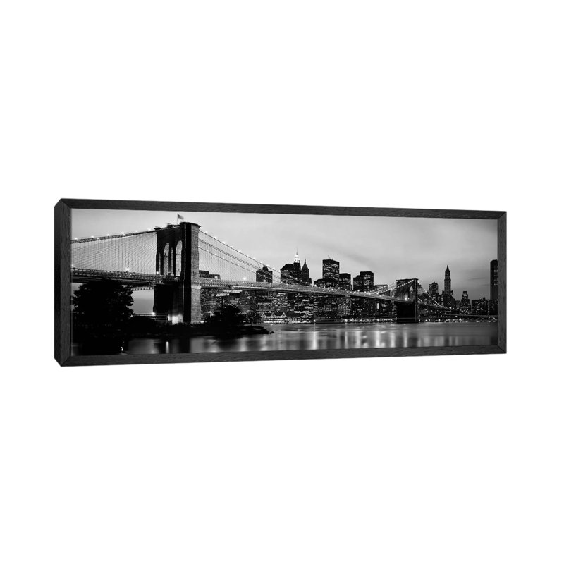 Panoramic Images by Panoramic Images - Floater Frame Panoramic Gallery-Wrapped Canvas Giclée on Canvas, Black