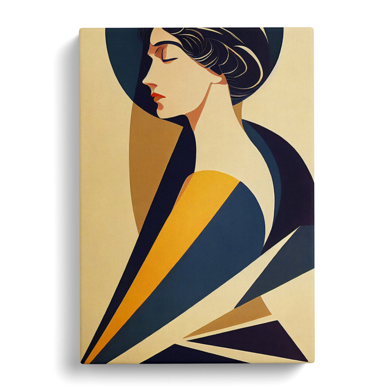 Portrait Woman Vol.3 - Wrapped Canvas, 50cm H x 35cm W x 3cm D