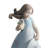Little Violet Girl Figurine