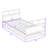 Cristoforo Twin Platform Bed with Twin Trundle