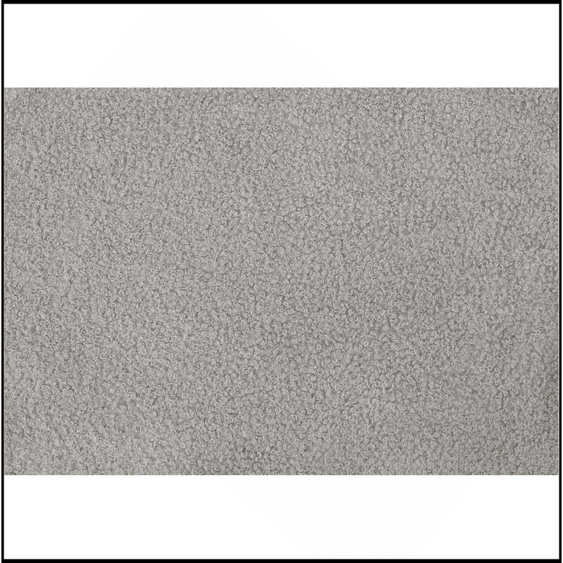 Lit, taille simple, tapissier, structure seulement, chambre à coucher, juvénile, jeunesse, boucle gris clair, transitionnel