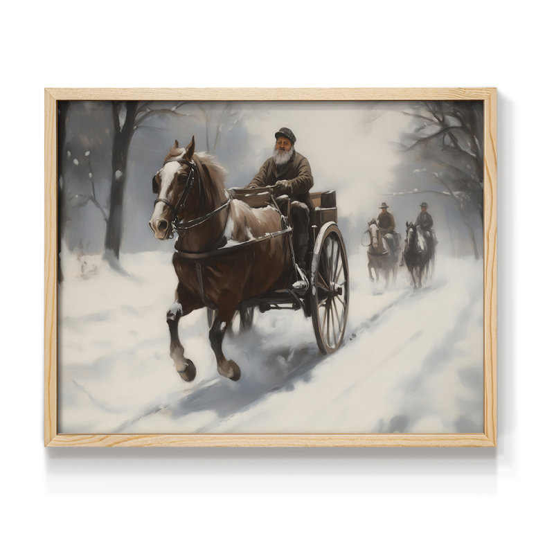 «Chirstmas Art-M III», reproduction encadrée, H 8 po x l 10 po, Naturel
