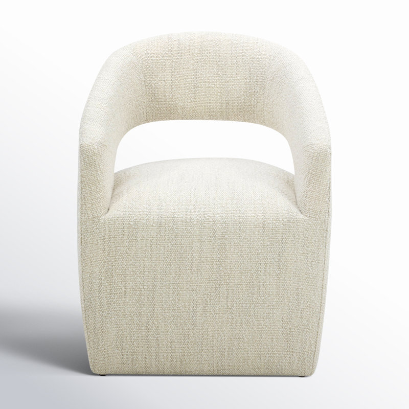 Camino Performance Fabric Rolling Arm Chair