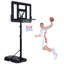 Panier de basketball réglable réglable de 6,5 pi à 10 pi avec base remplissable