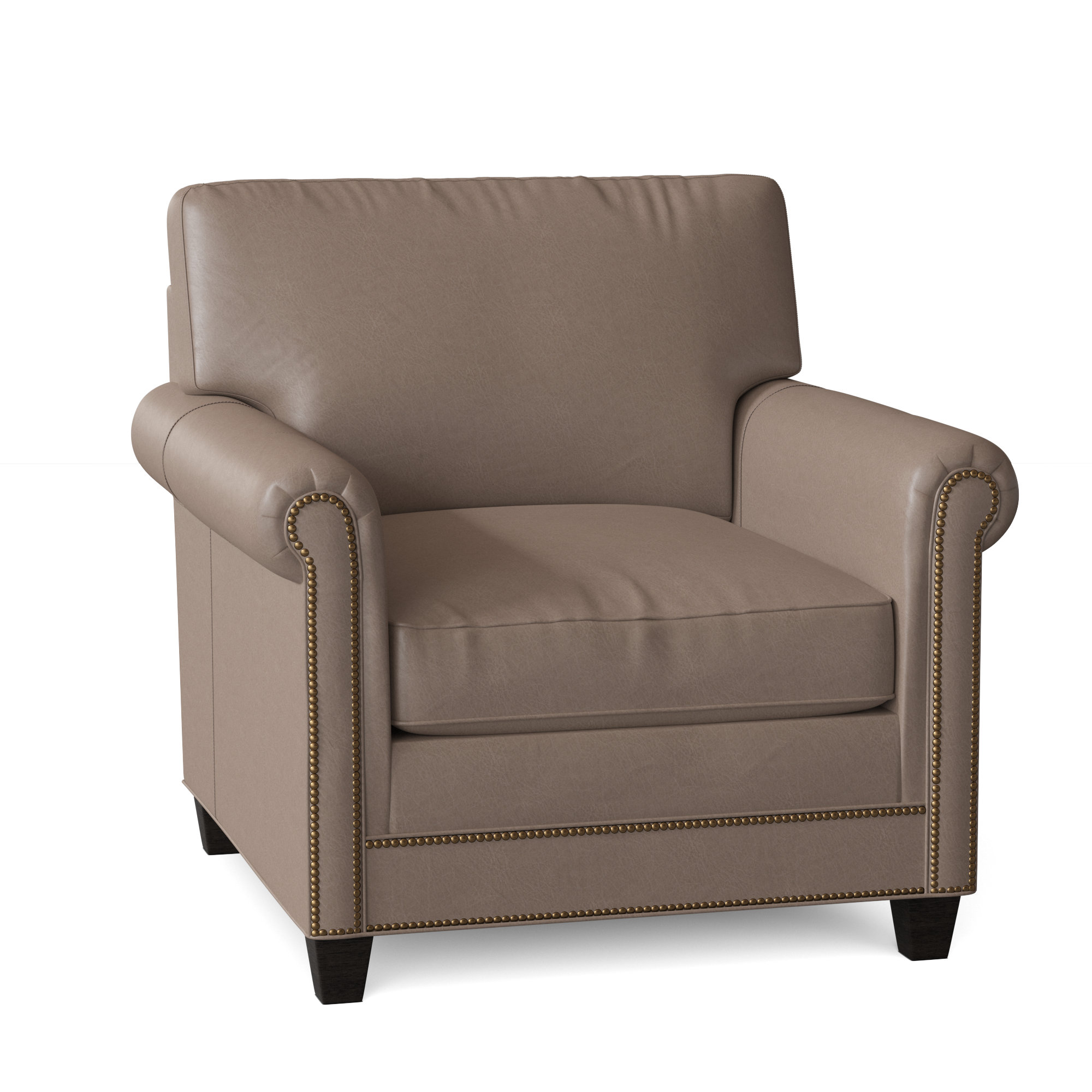 BradingtonYoung Raylen Leather Armchair Wayfair