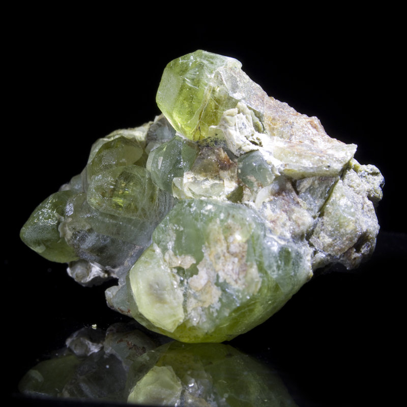 Terminated Peridot Cluster - Pakistan