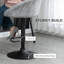 Lucendia Adjustable Height Bar Stool with Steel Frame-984062082