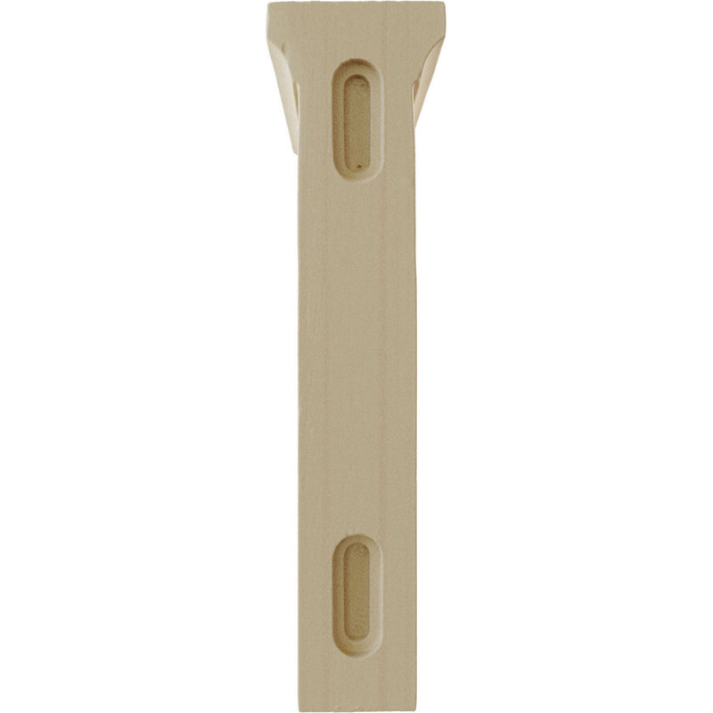 Large Rubberwood Gomez Corbel Bracket, 10" Height