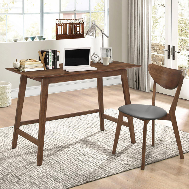 Ensemble de bureau d'écriture 2 pièces Walnut