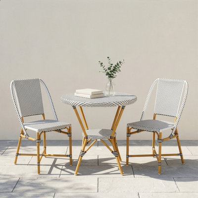 Ensemble repas pour terrasse 2 personnes Ellie