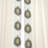 Gilded Medallion Solid Cotton Light Filtering Bordered  Curtains - Single Panel-1870631645