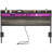 40.79"H Queen Headboard With Charging Station And Led Light