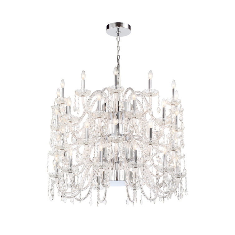 Ferrero 48-Light Crystal Chandelier