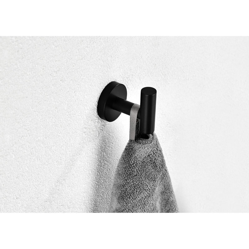 3 Bathroom Hardware, Matte Black Stainless Steel. Body Scratches. Rust- Material. Easy Installation Process. Multi-Purpose Use Hardware  3  In Modern Hidden Mounting. , Scratch & Corrosion .