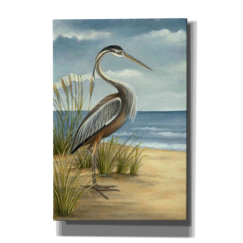Shore Bird I - impression sur toile tendue, H 18 po x l 12 po x P 0,75 po
