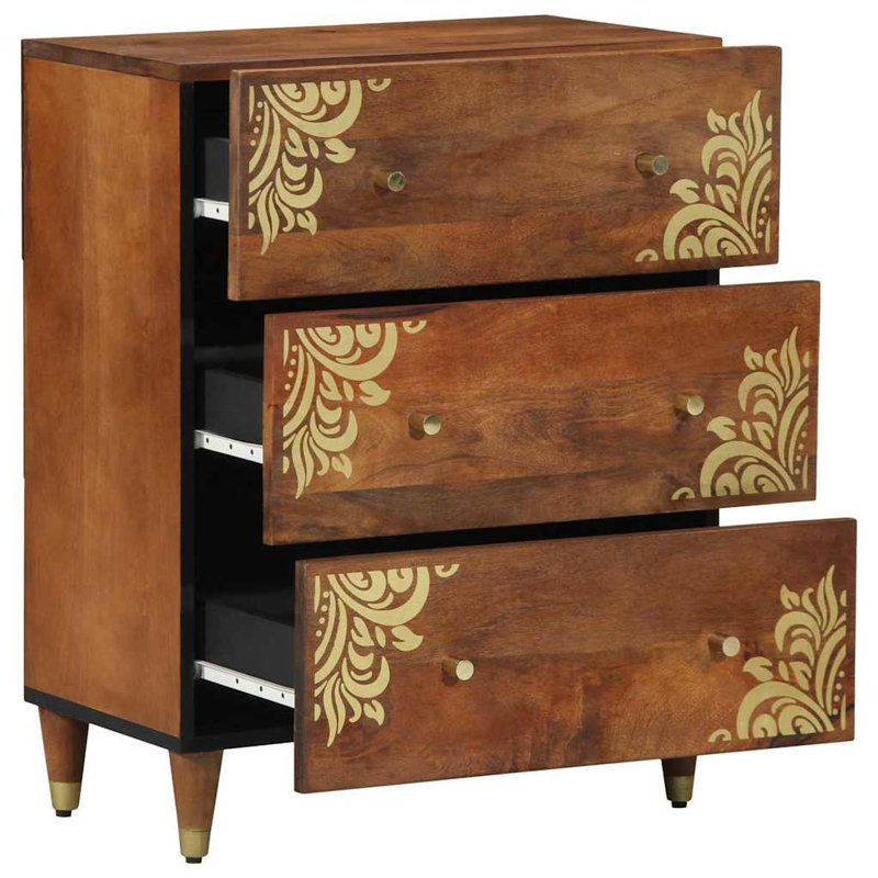 60cm Solid Wood Sideboard