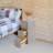 Bedside Table With Three Drawers(15.75*7.87*22.83 In)-1430746677