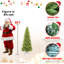 6FT Slim Christmas Tree With 300 Warm White LED Lights – 850 PE+PVC Tips-1575657005
