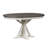 Beatriz 4 Person Pedestal Dining Table Set w/ Slat Back Side Chairs