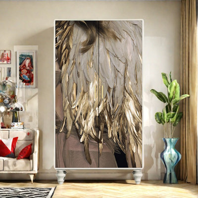 Garde-robe moderne pour chambre double