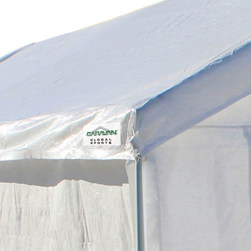 10 Ft. W x 20 Ft. D Steel Pop-Up Canopy