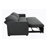 78 Inch 3 in 1 Convertible Sleeper Sofa Bed, Modern Fabric Loveseat Futon Sofa Couch w/Pullout Bed-1523504590