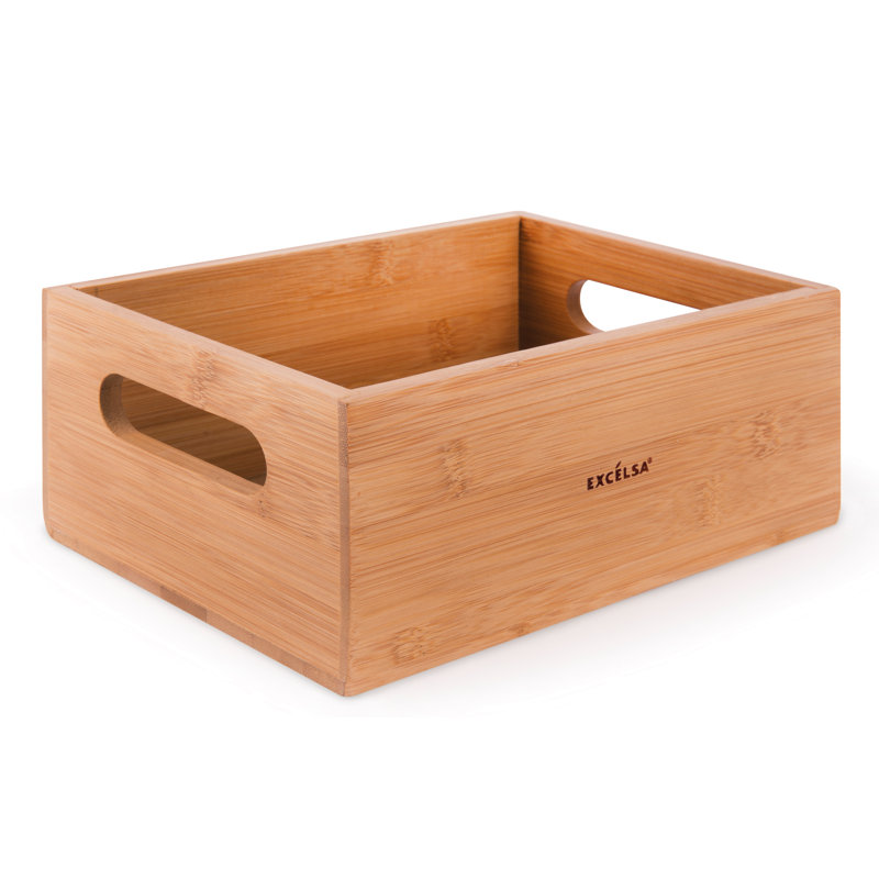 Excelsa Eco Living Bamboo Decorative Bin