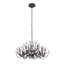 Lustre Wildflower - l 32 po x H 17,75 po - noir mat-86825580