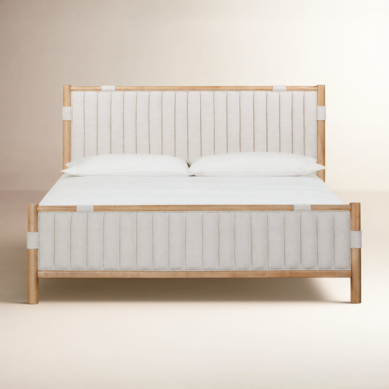  Furano Upholstered Panel Bed, King