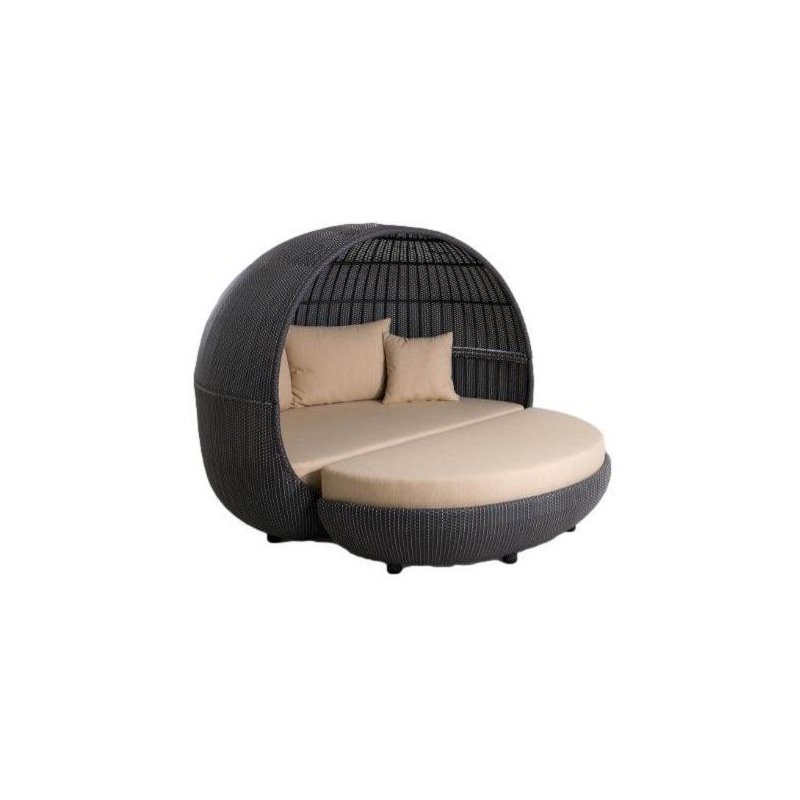 Lagoon Twin Metal Daybed with Mattress