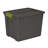 Sterilite Versatile Rectangular Latch Tote with Handles, Gray-103110325-103110324