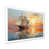 White Single Picture Framed
