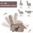 Lift Recliner Chair Heat Massage Dual Motor Infinite Position Up To 350 LBS Large Electric Power Lift Recliners With Power-Remote, Medium-Firm And Heavy Duty-997525459