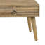 Table basse en bois massif avec rangement Dkhari