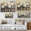 Drees, campagne, pivoines par la vieille clôture I - pivoines, art mural-374724503-374724496-374724501