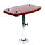 Table de camping-car réglable avec 4 porte-gobelets
