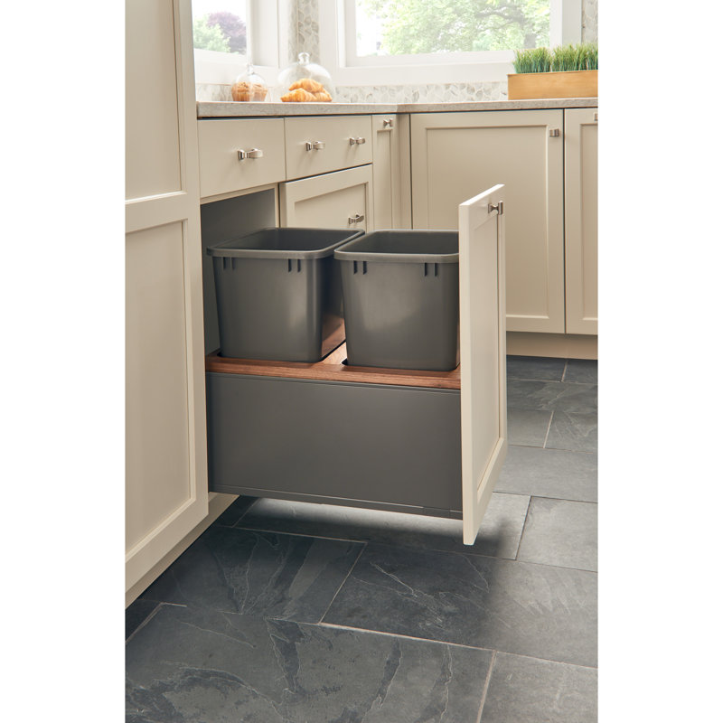 Rev-A-Shelf Tip-On Kit for Legrabox Bracket, Gray